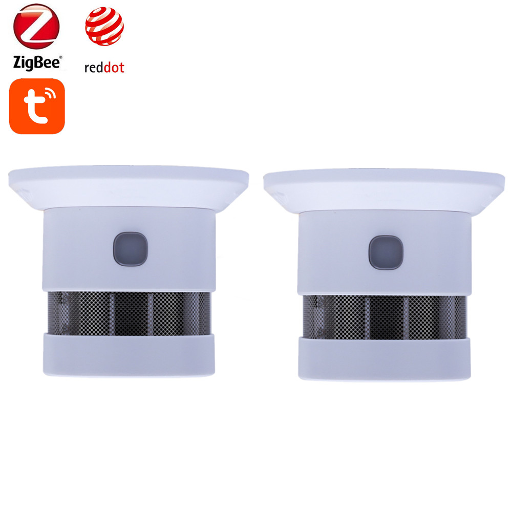 Home Assistant Tuya - Tuya Zigbee Khói Detector 85dB Lớn