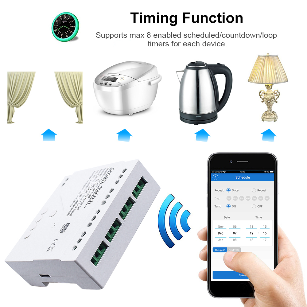 Mô-đun công tắc động cơ Wifi t - đánh giá và giá Sonoff Basic