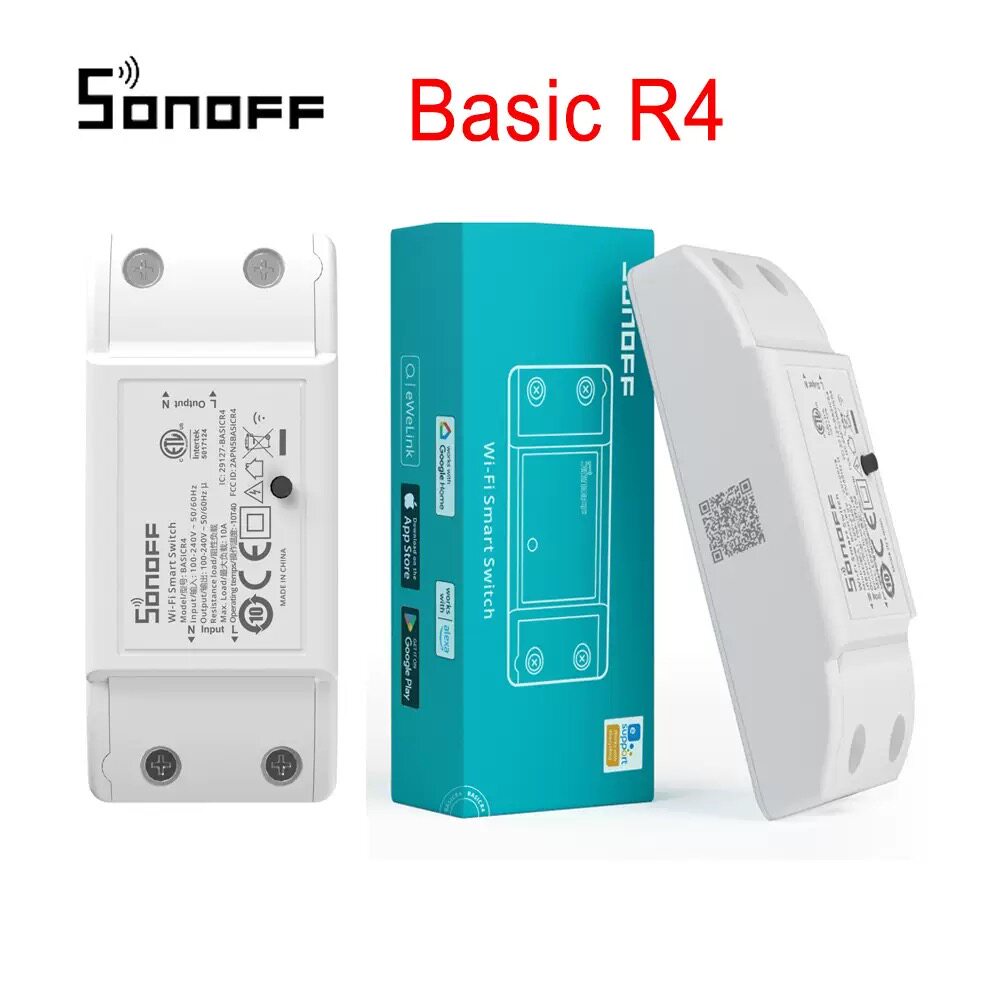 1-10PCS SONOFF WiFi Switch BAS - đánh giá và giá Sonoff Basic