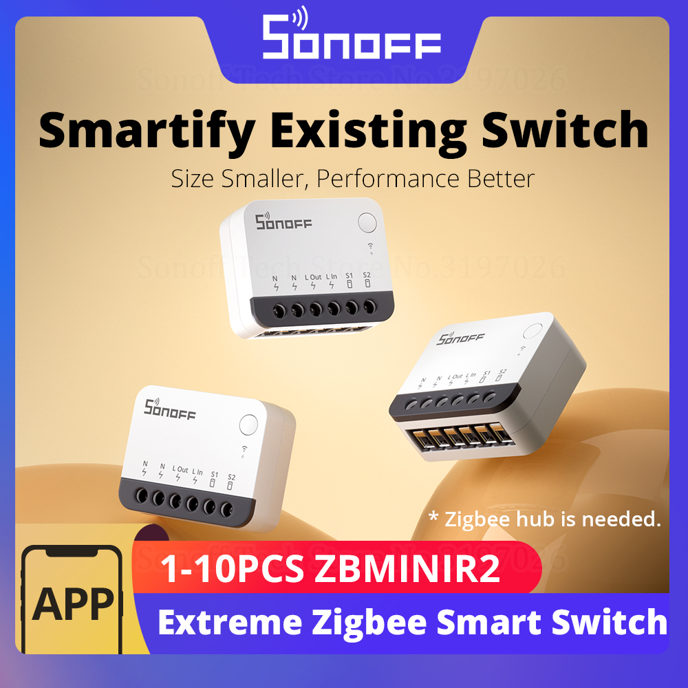 SONOFF ZBMINIR2 Zigbee Smart S - đánh giá và giá Sonoff Basic