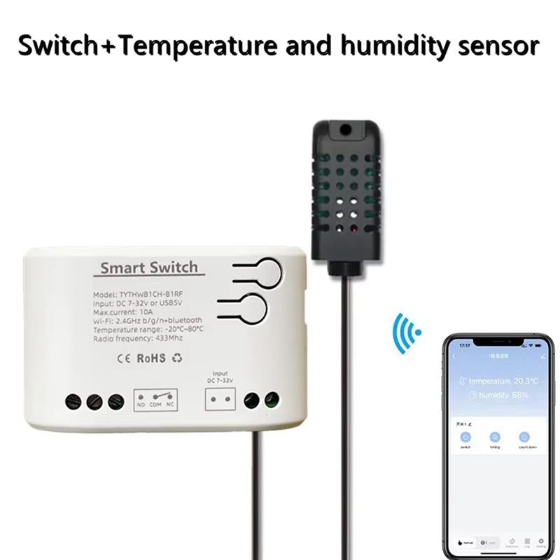 A01F-Tuya Smart Life Wifi Swit - đánh giá và giá Smart Relay Tuya