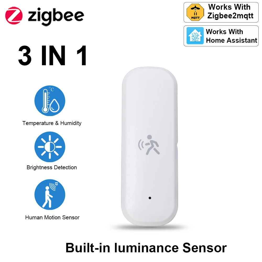 ZigBee Smart Pir Motion Sensor - đánh giá và giá Home Assistant Tuya
