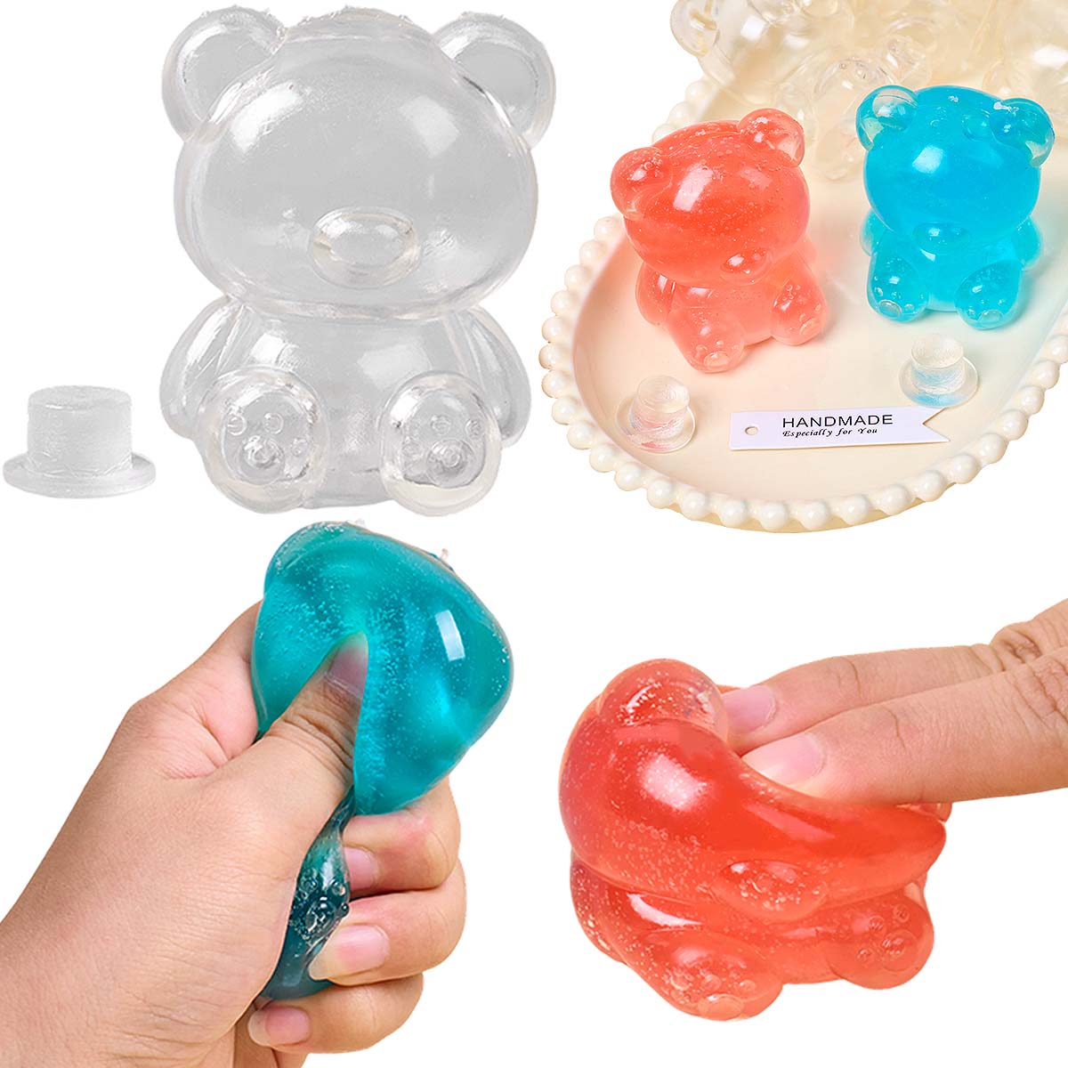 Cute Bear TPR Empty Ball Shell - đánh giá và giá Shelly Plug