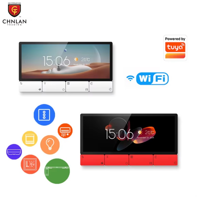 New F5 6 Inch WiFi Tuya Multi- - đánh giá và giá Tuya Smart